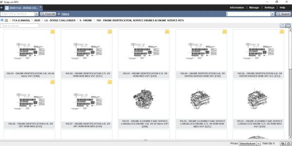 Chrysler FCA EPC5 International 2021 6 1