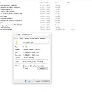 Clark Forklift 19Gb Pdf 2020 Service Manual Maintenance Schematic And Service Bulletins 1