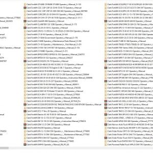 Clark Forklift 19Gb Pdf 2020 Service Manual Maintenance Schematic And Service Bulletins 6