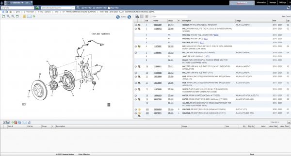 General GMIO Motors Asia Africa EPC 2021 12.2020 Spare Parts Catalog 5