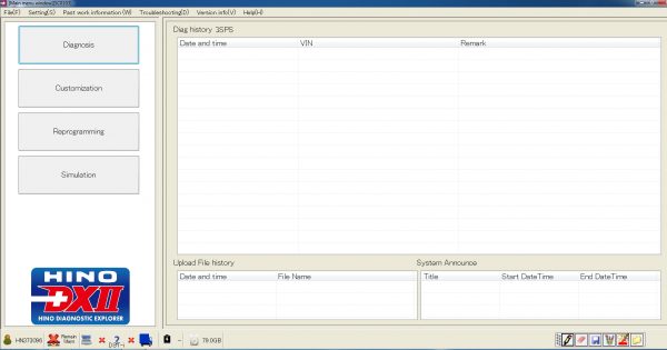 HINO Diagnostic eXplorer DX2 1.1.21.3 03.2021 Diagnostic Software 2 1