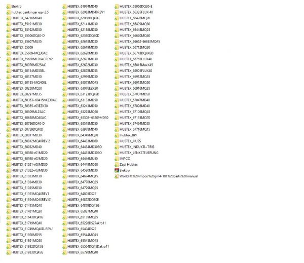 Hubtex Forklift Service and Part Manual DVD 2