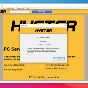 Hyster PC Service Tool v4.96 02.2021 Unlocked 6 1