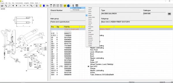 JUNGHEINRICH JETI ForkLift ET v4.36 Updated 438 02.2021 Spare Parts Catalog Full Instruction 5