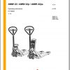 Jungheinrich Forklift AMW 22 22p 22ps Operating Instructions 1