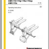 Jungheinrich Forklift AMX I10 I15 Operating Instructions 1