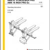 Jungheinrich Forklift AMXE 10 Operating Instructions 1