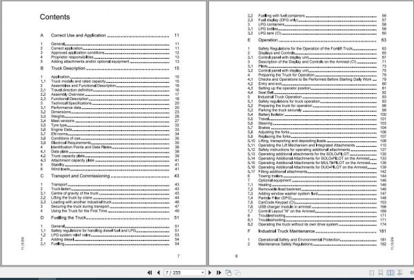 Jungheinrich Forklift DFG TFG 316 550 Operating Instructions 2