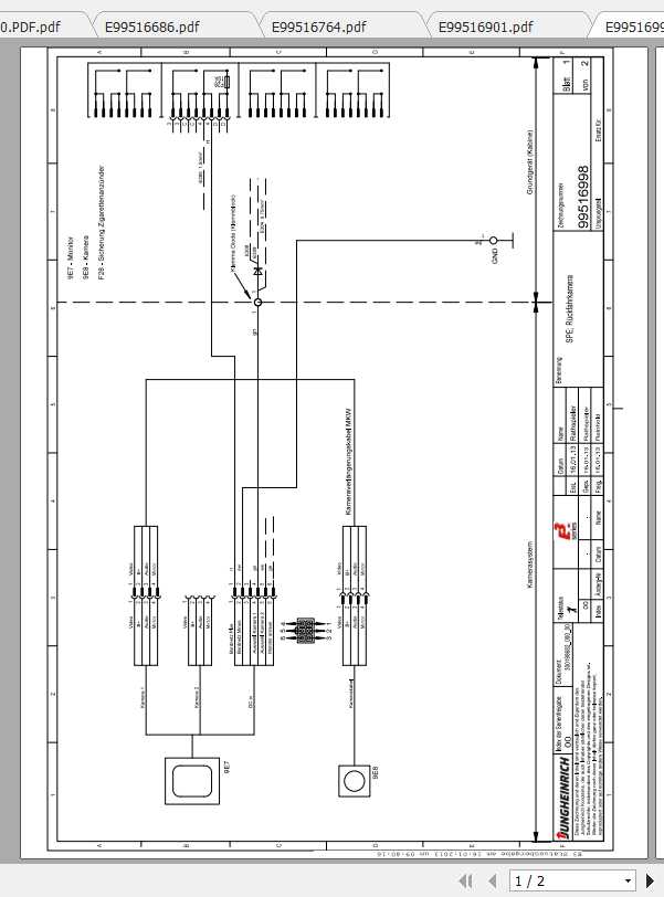 Jungheinrich Forklift DFGTFG 680 1108 Electric Hydraulic Schematic 2
