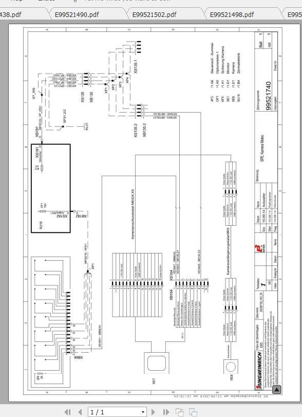 Jungheinrich Forklift DFGTFG nova 1114 Electric Hydraulic Schematic 3