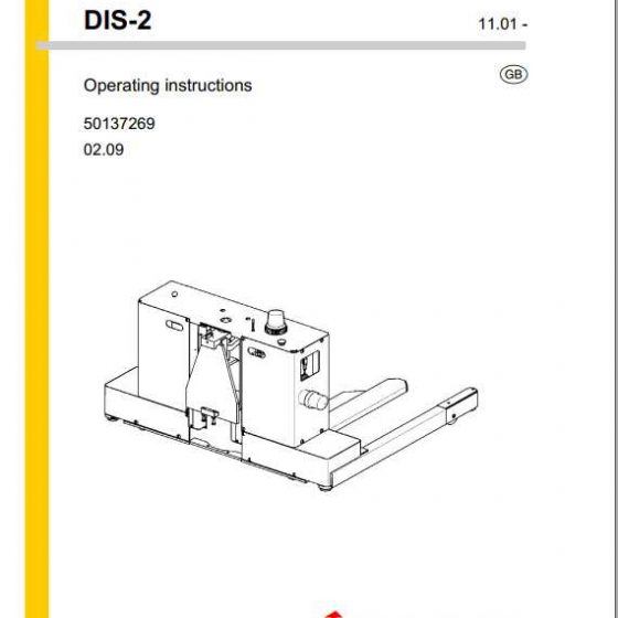 Jungheinrich Forklift Easy Access Transponder Stand Alone Operating