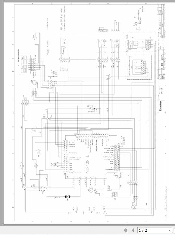 Jungheinrich Forklift ECE 118Co 0510 Electric Hydraulic Schematic 1