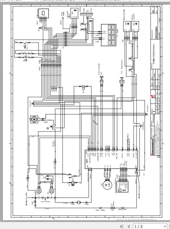 Jungheinrich Forklift ECE 220 2015 Electric Schematic