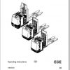Jungheinrich Forklift ECE20 AC HP Operating Instructions 1