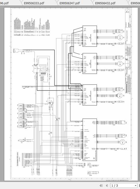 Jungheinrich Forklift EFG 213 320 Electric Hydraulic Schematic 2