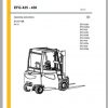 Jungheinrich Forklift EFG 422 430 Operating Instructions 1