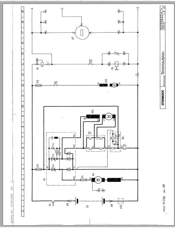 Jungheinrich Forklift EFX100 Electric Hydraulic Schematic 1