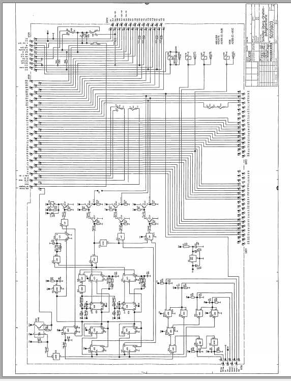 Jungheinrich Forklift EFX100 Electric Hydraulic Schematic 2