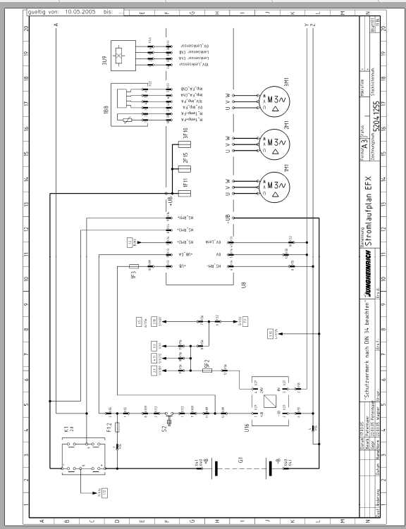 Jungheinrich Forklift EFXac Electric Hydraulic Schematic 1