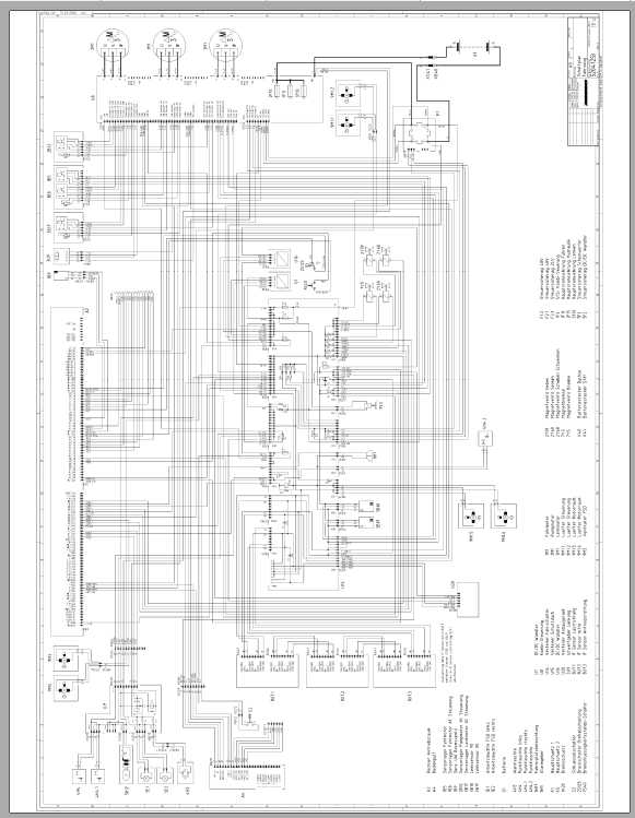 Jungheinrich Forklift EFXac Electric Hydraulic Schematic 2