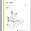 Jungheinrich Forklift EJC 212 220 Operating Instructions 2