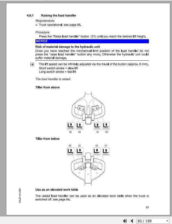 Jungheinrich Forklift EJD EMD 118 EN Operating Instructions 3