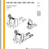 Jungheinrich Forklift EJE 220 235 Operating Instructions 1
