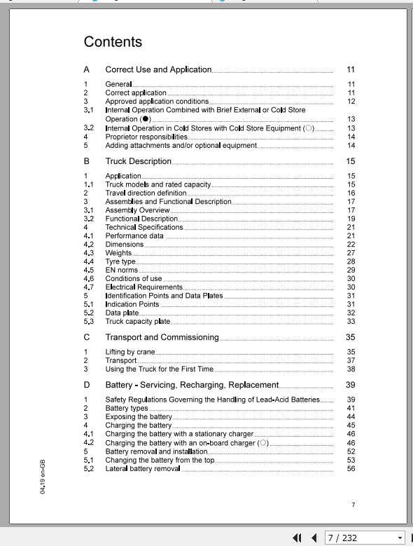 Jungheinrich Forklift EJE 220 235 Operating Instructions 2