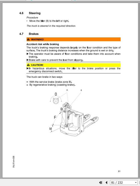 Jungheinrich Forklift EJE 220 235 Operating Instructions 3