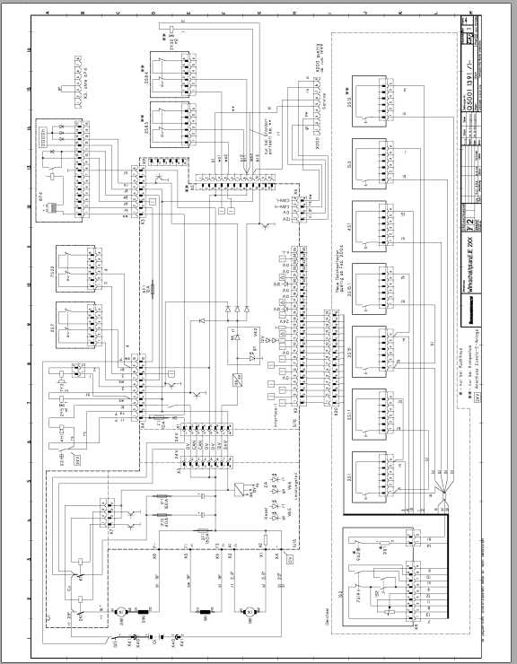 Jungheinrich Forklift EJE2025 Electric Hydraulic Schematic 1