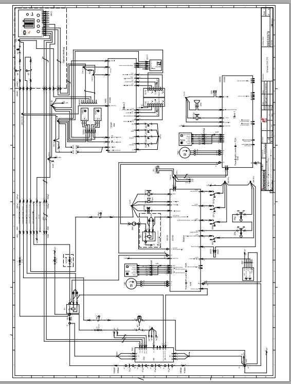 Jungheinrich Forklift EKM 202 0119 Electric Hydraulic Schematic 1