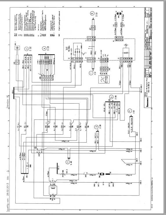 Jungheinrich Forklift EKS 110 0309 Electric Schematic 1