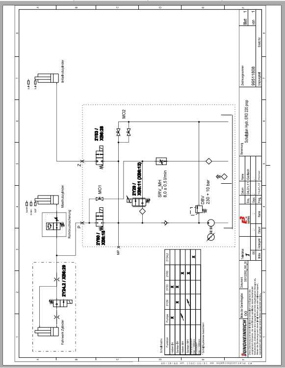 Jungheinrich Forklift ERD 220 Co Electric Hydraulic Schematic 2 1