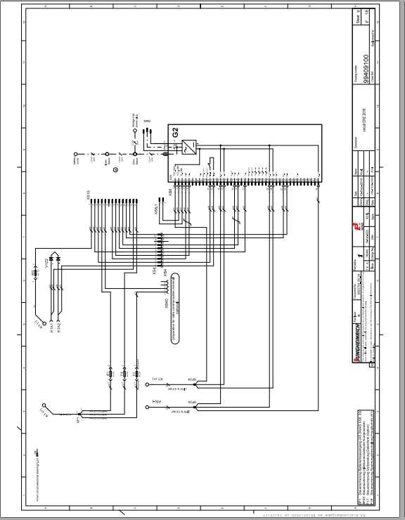 Jungheinrich Forklift ERE 120 225 Electric & Hydraulic Schematic