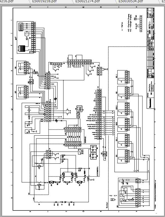 Jungheinrich Forklift ERE20 Electric Hydraulic Schematic 1