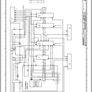 Jungheinrich Forklift ESC 241 Co Electric Hydraulic Schematic 1