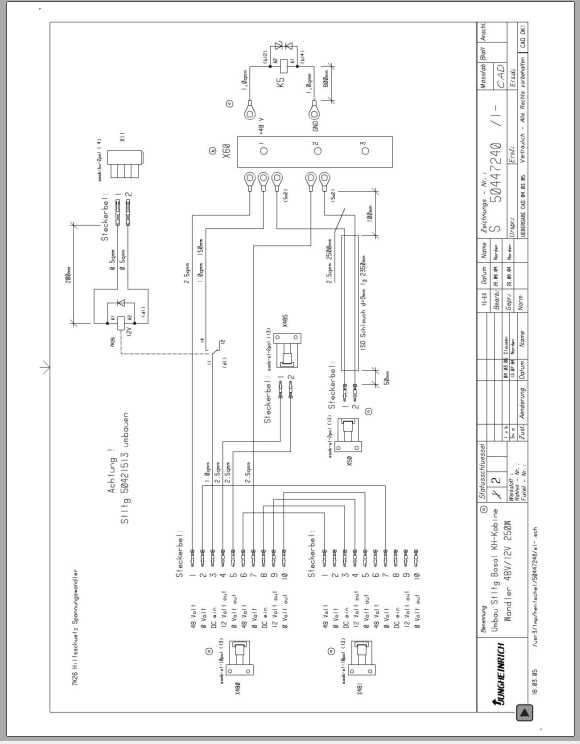Jungheinrich Forklift ET KH Electric Schematic 1