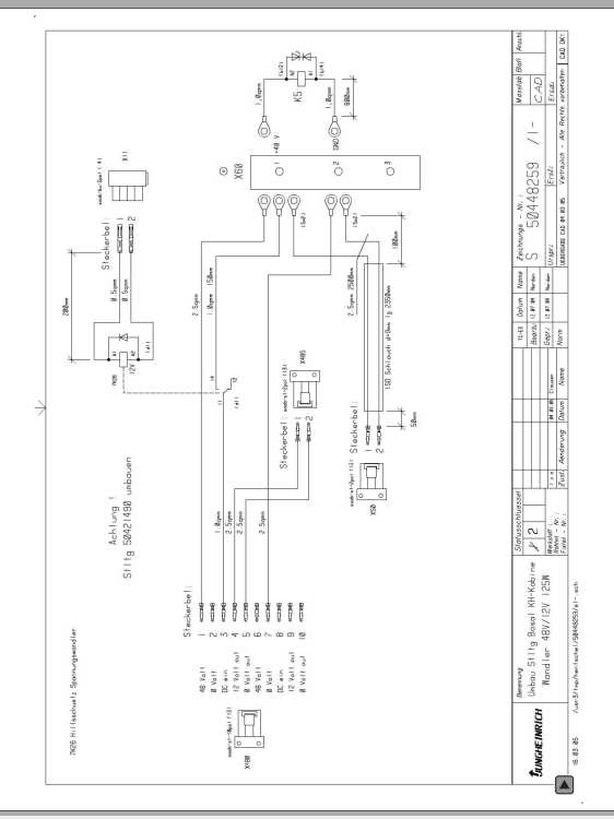 Jungheinrich Forklift ET KH Electric Schematic 2