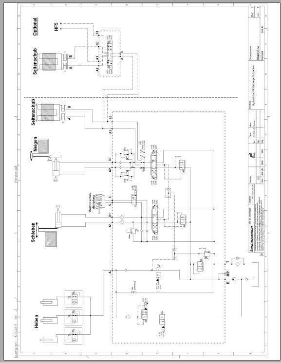 Jungheinrich Forklift ETMV 214 0911 Electric Hydraulic Schematic 3
