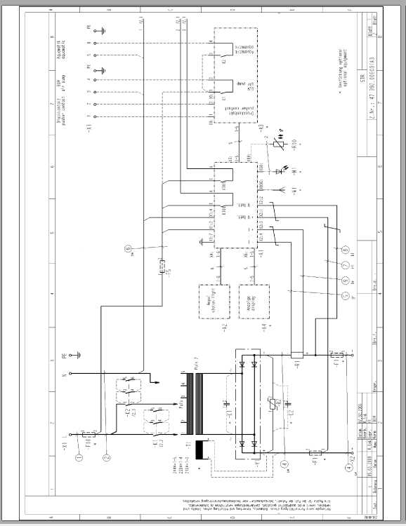 Jungheinrich Forklift SLT 110 0209 Electric Schematic 1