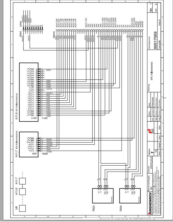 Jungheinrich Forklift SPE Electric Hydraulic Schematic 1