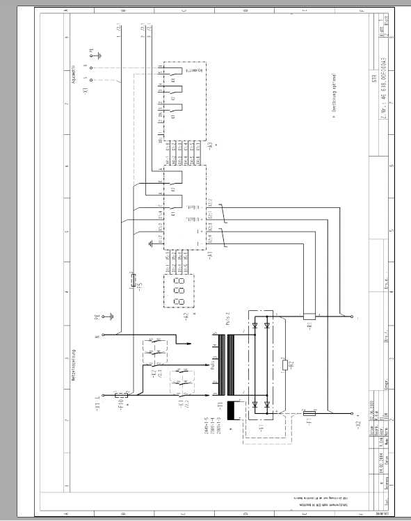 Jungheinrich Forklift TTET1 Electric Schematic 1