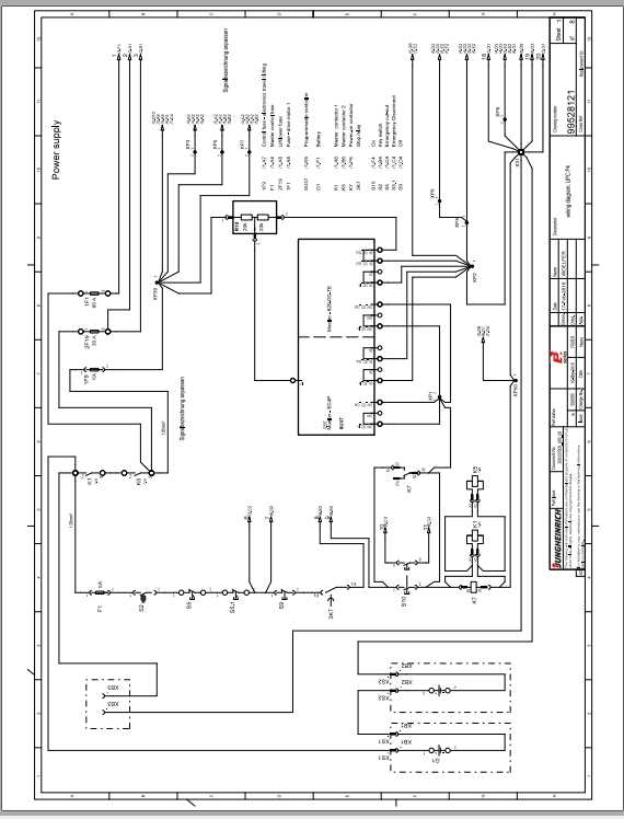 Jungheinrich Forklift UPC Electric Schematic 1
