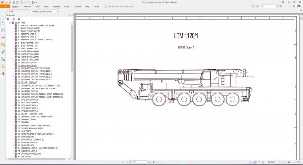 Liebherr Mobile Crane LTM1120 1 Wiring Diagram 4