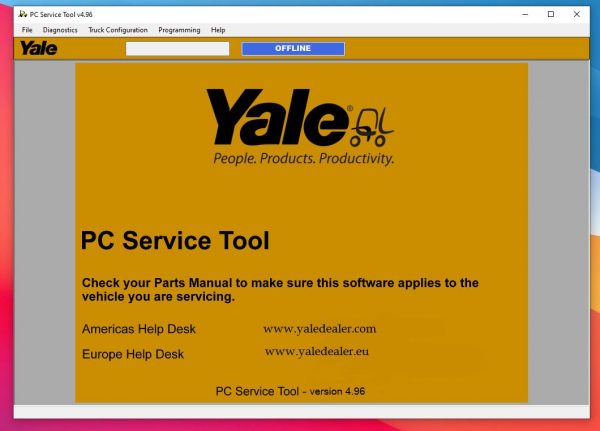 Yale PC Service Tool v4.96 02.2021 Unlocked 0