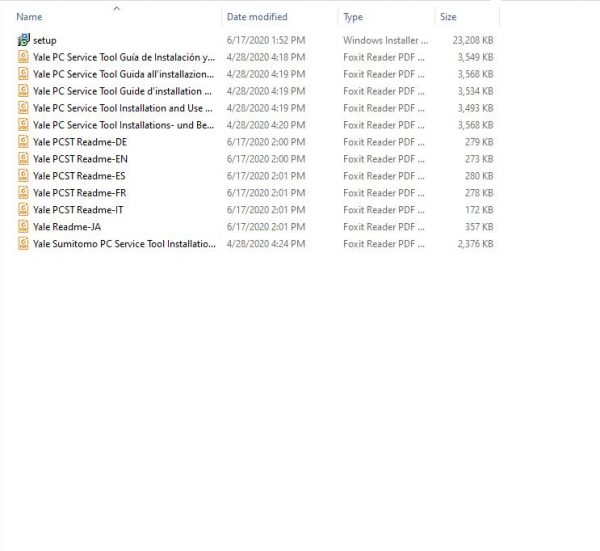 Yale PC Service Tool v4.96 02.2021 Unlocked 1