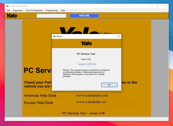 Yale PC Service Tool v4.96 02.2021 Unlocked 6