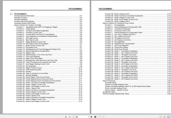 CAT Forklift Truck E7000 12000 Service Manual 3