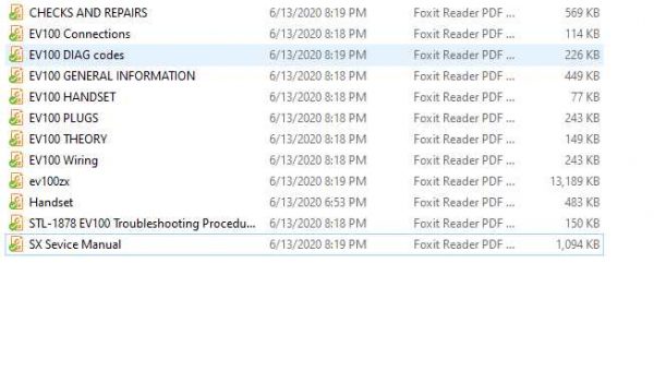 CAT Forklift Truck EV100 Controller Service Manual 1