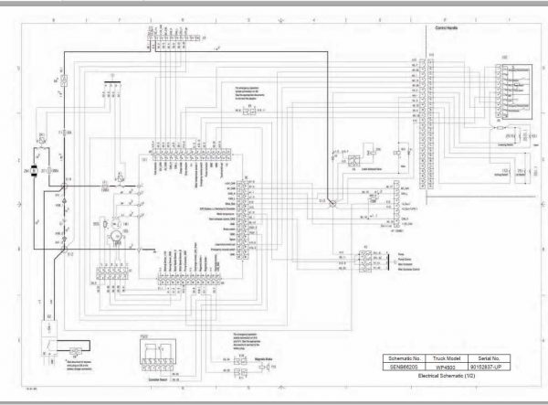CAT Forklift Truck WP4500 Service Manual 2